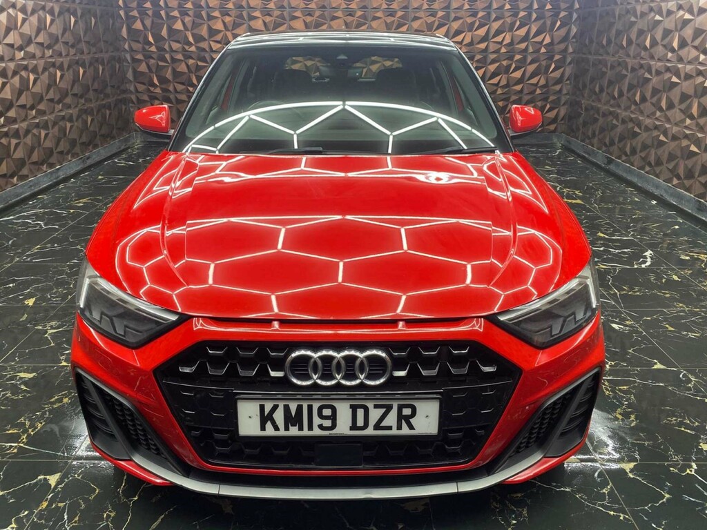 Audi A1 Sportback 30 Tfsi S Line KM19DZR Red #2