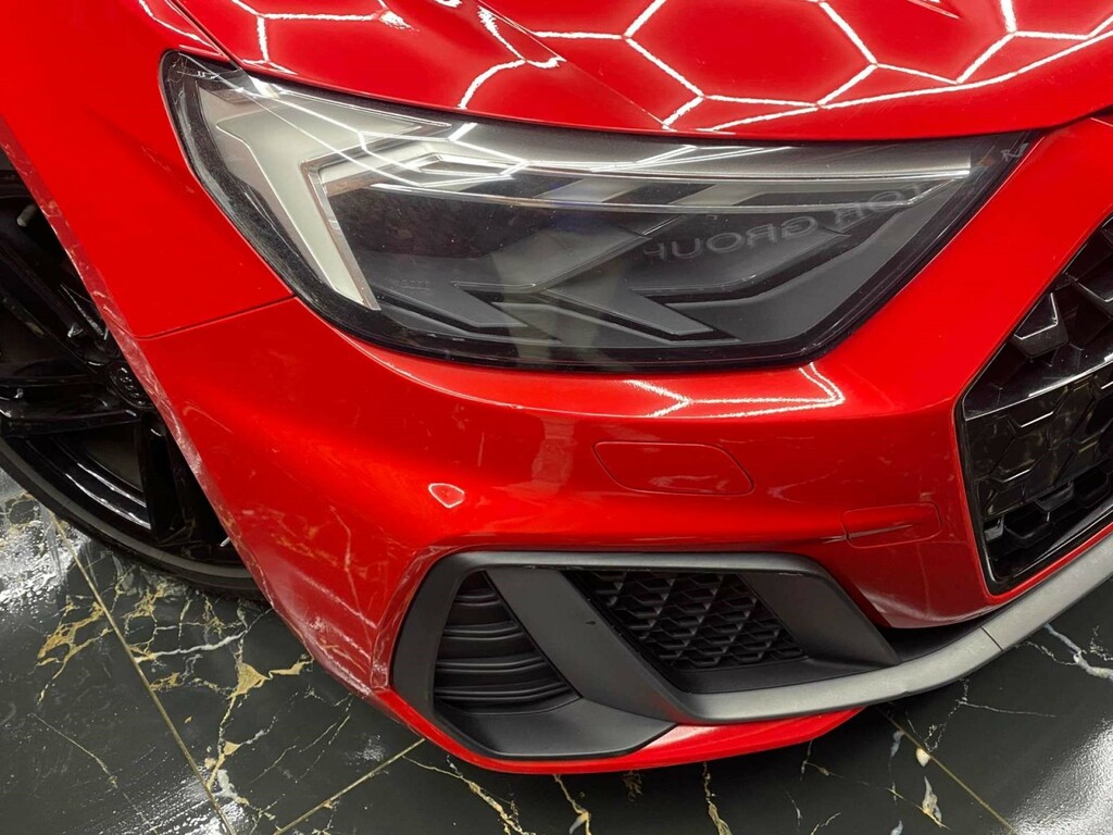 Audi A1 Sportback 30 Tfsi S Line KM19DZR Red #4