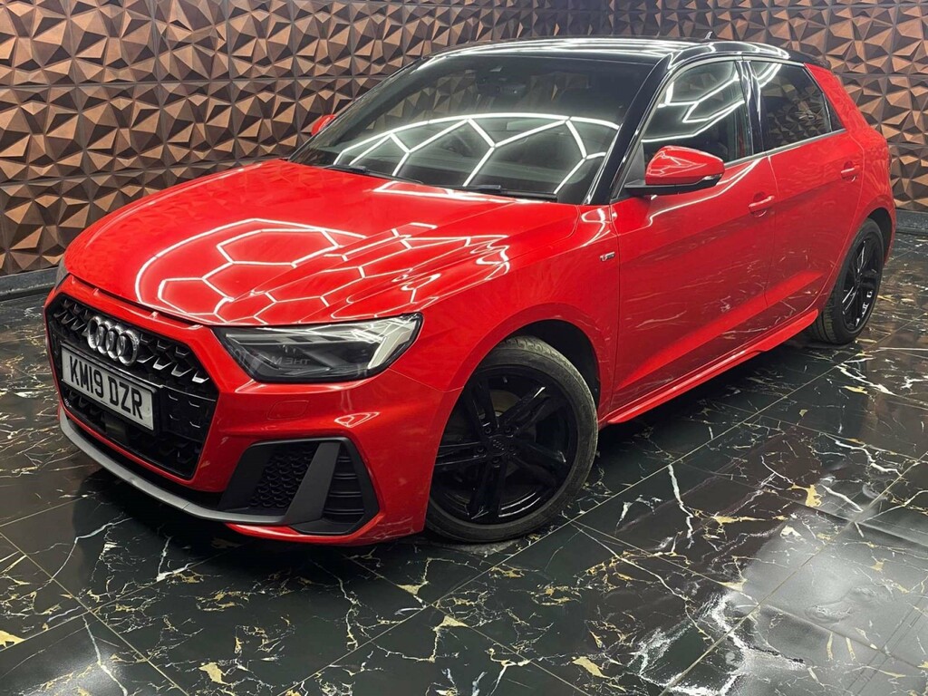 Audi A1 Sportback 30 Tfsi S Line KM19DZR Red #3