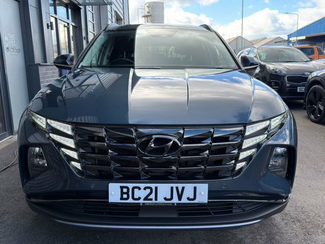 Hyundai Tucson 2021 1.6 H T-gdi 13.8Kwh Premium Suv Pl BC21JVJ Blue #5