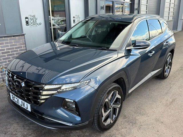 Hyundai Tucson 2021 1.6 H T-gdi 13.8Kwh Premium Suv Pl BC21JVJ Blue #3