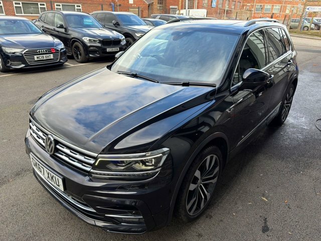 Volkswagen Tiguan 2017 2.0 Tdi R-line Suv Dsg Euro 6 Ss GK67XKU Black #5