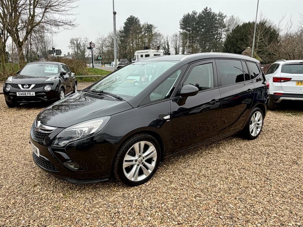 Vauxhall Zafira Tourer 2.0 L Sri Cdti Black #4