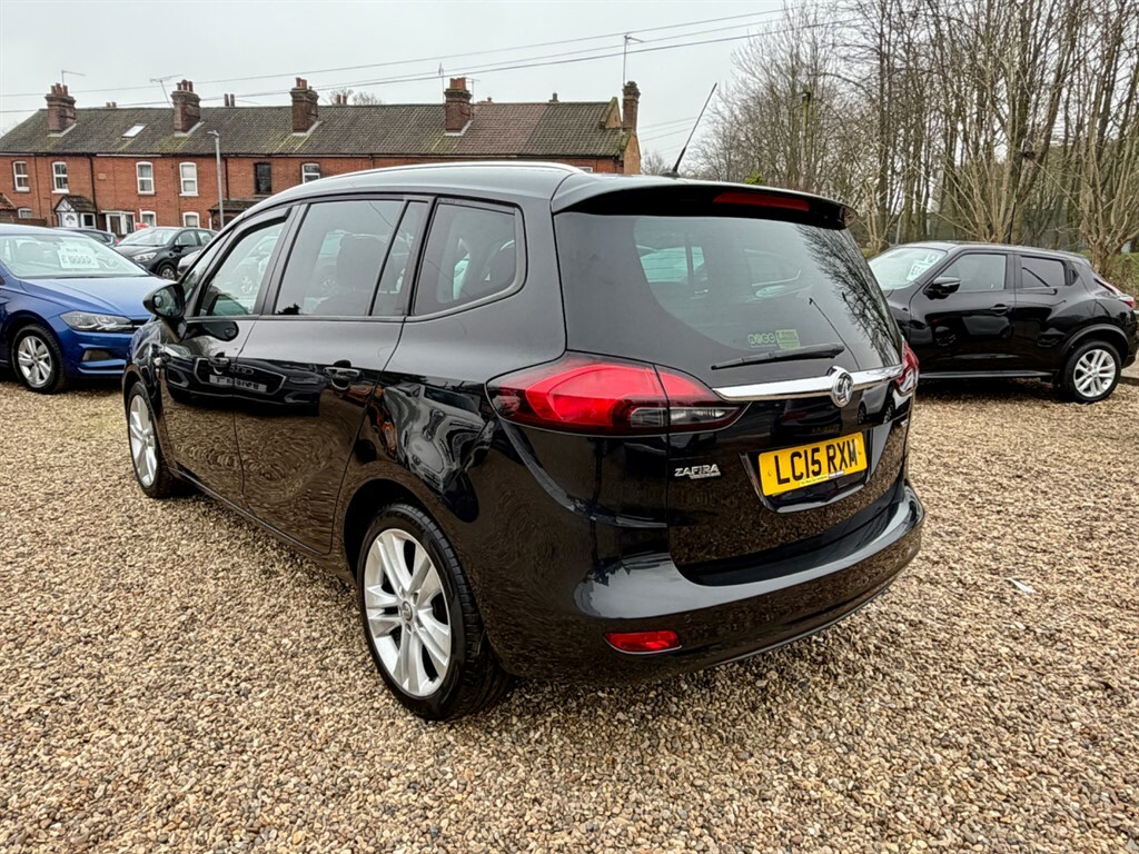 Vauxhall Zafira Tourer 2.0 L Sri Cdti Black #5