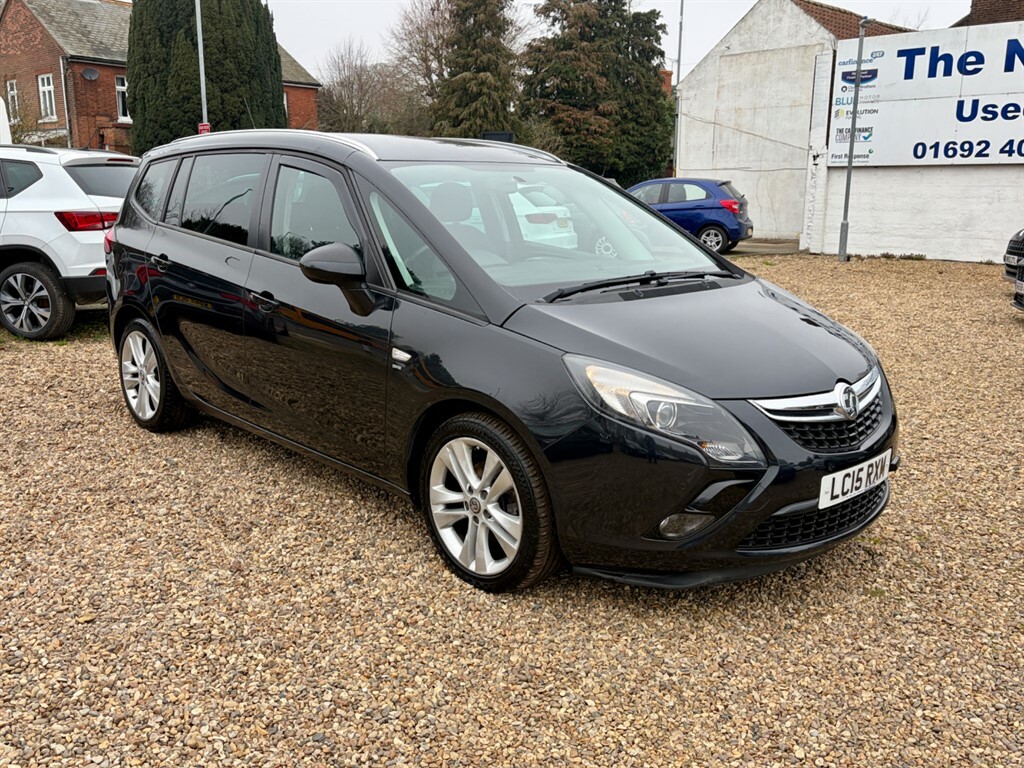 Vauxhall Zafira Tourer 2.0 L Sri Cdti Black #2