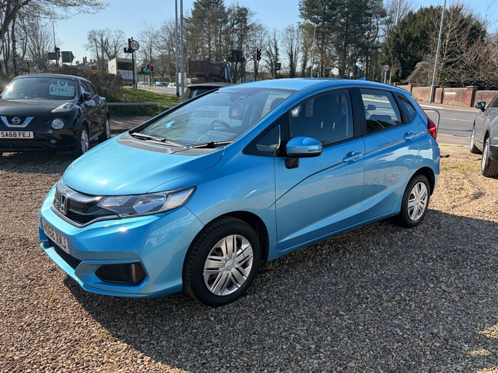 Honda Jazz 1.3 L I-vtec S ND68XMJ Blue #4