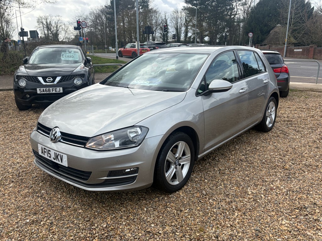 Volkswagen Golf 1.6 L Match Tdi Bluemotion Technology AF15JKV Silver #4