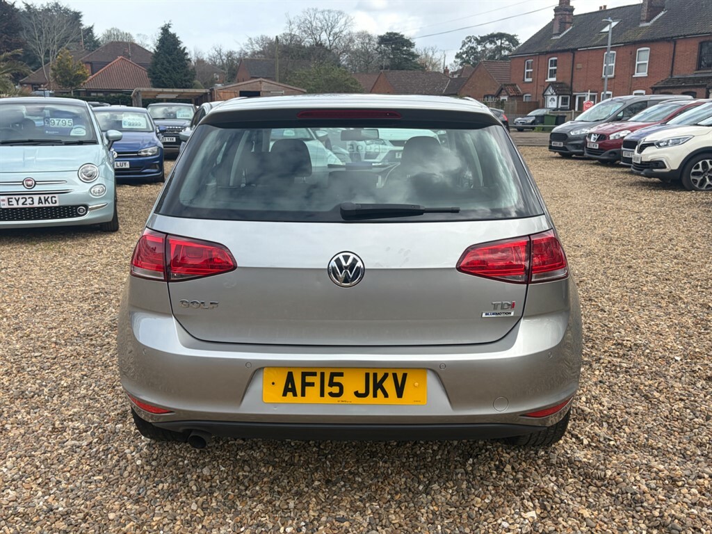 Volkswagen Golf 1.6 L Match Tdi Bluemotion Technology AF15JKV Silver #6