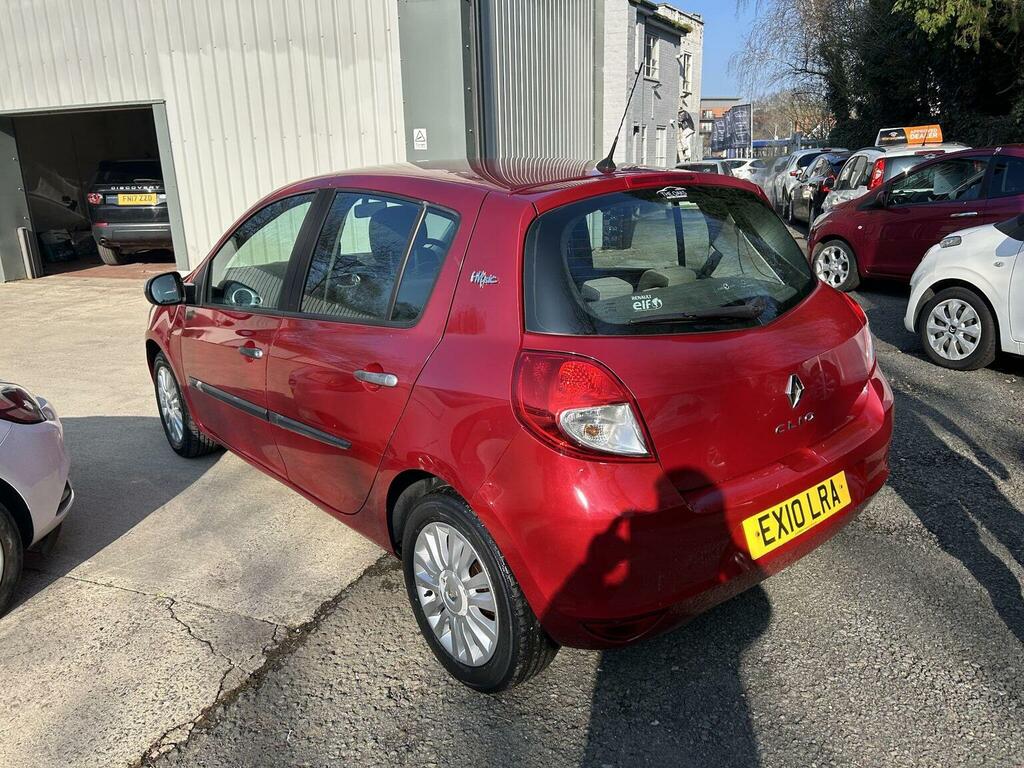 Renault Clio Hatchback 1.2 I-music Euro 5 201010 EX10LRA Red #4