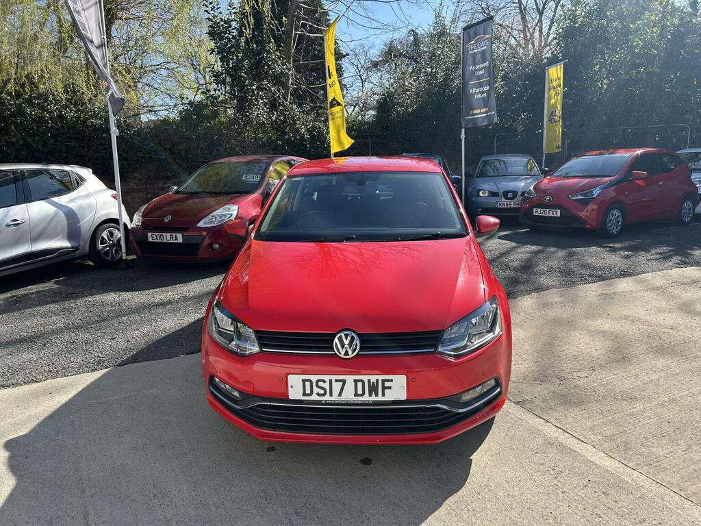 Volkswagen Polo Hatchback 1.0 Bluemotion Tech Match Edition Euro 6 DS17DWF Red #6
