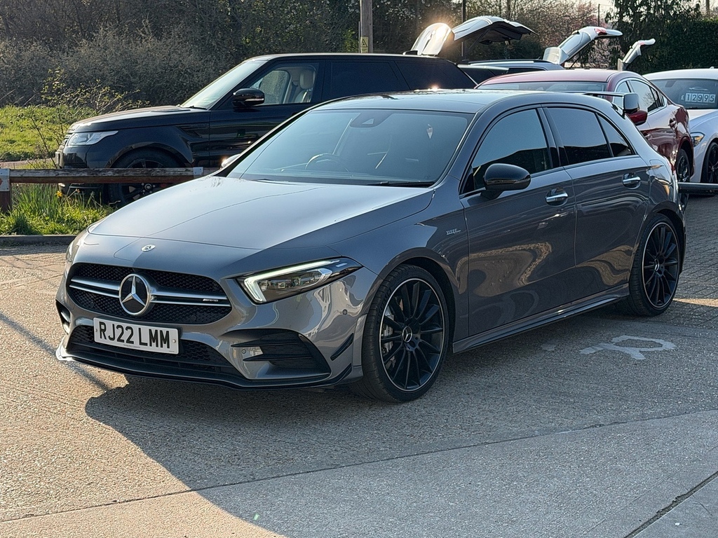 Mercedes-Benz A Class 2.0 A35 Amg Edition Premium Plus Hatchback P RJ22LMM Grey #2
