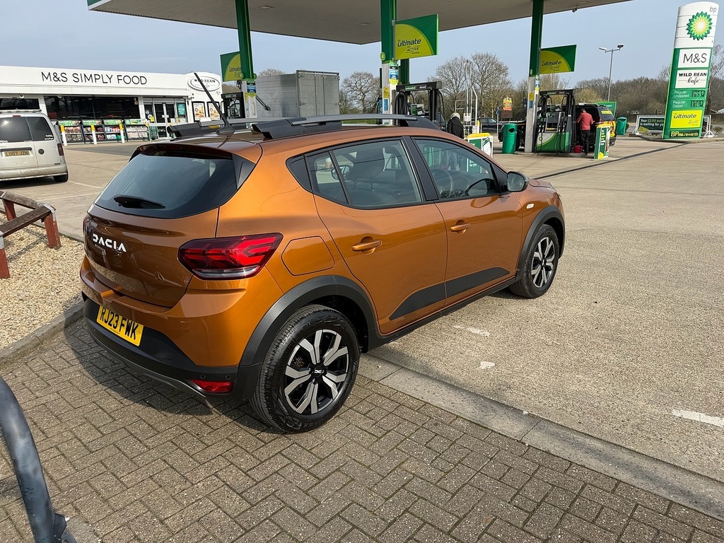 Dacia Sandero Stepway 1.0 Tce Journey Hatchback Euro 6 RJ23FWK Orange #5