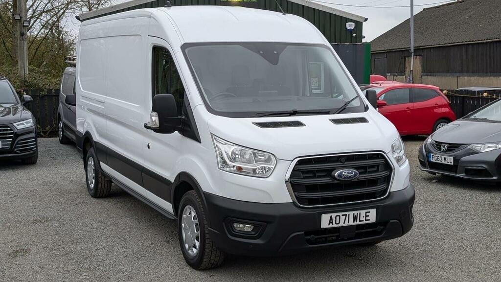 Ford Transit Custom Panel Van 2.0 350 Ecoblue Trend Fwd L3 H2 Euro 6 AO71WLE White #4