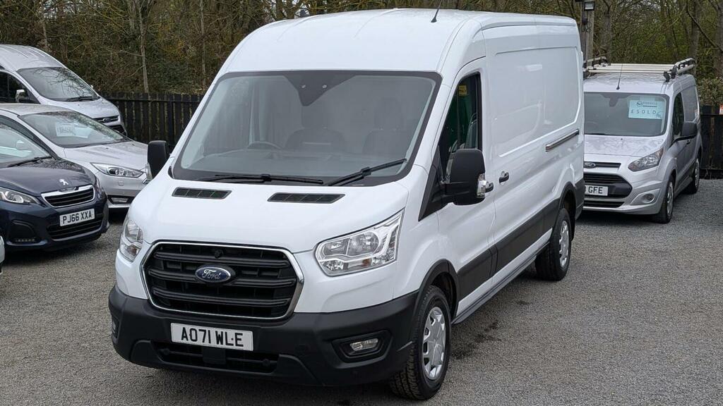 Ford Transit Custom Panel Van 2.0 350 Ecoblue Trend Fwd L3 H2 Euro 6 AO71WLE White #6