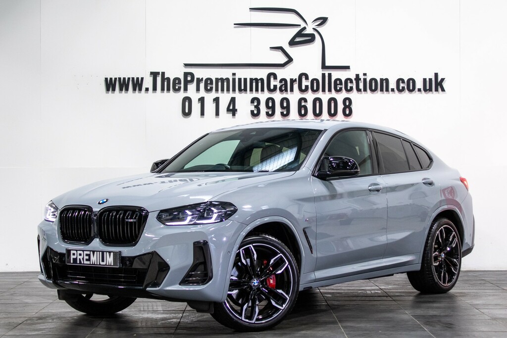 BMW X4 M40d Harman Kardon M Sport Red Brakes 21 Alloys Grey