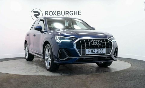 Audi Q3 1.5L S Line Blue