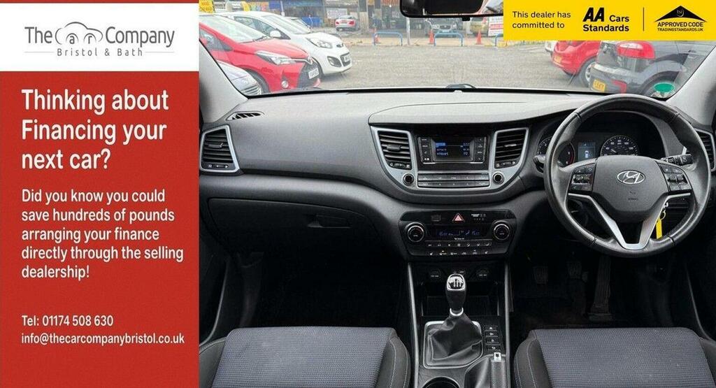 Hyundai Tucson Suv 1.7 Crdi Blue Drive Se Euro 6 Ss 2015 Silver #2