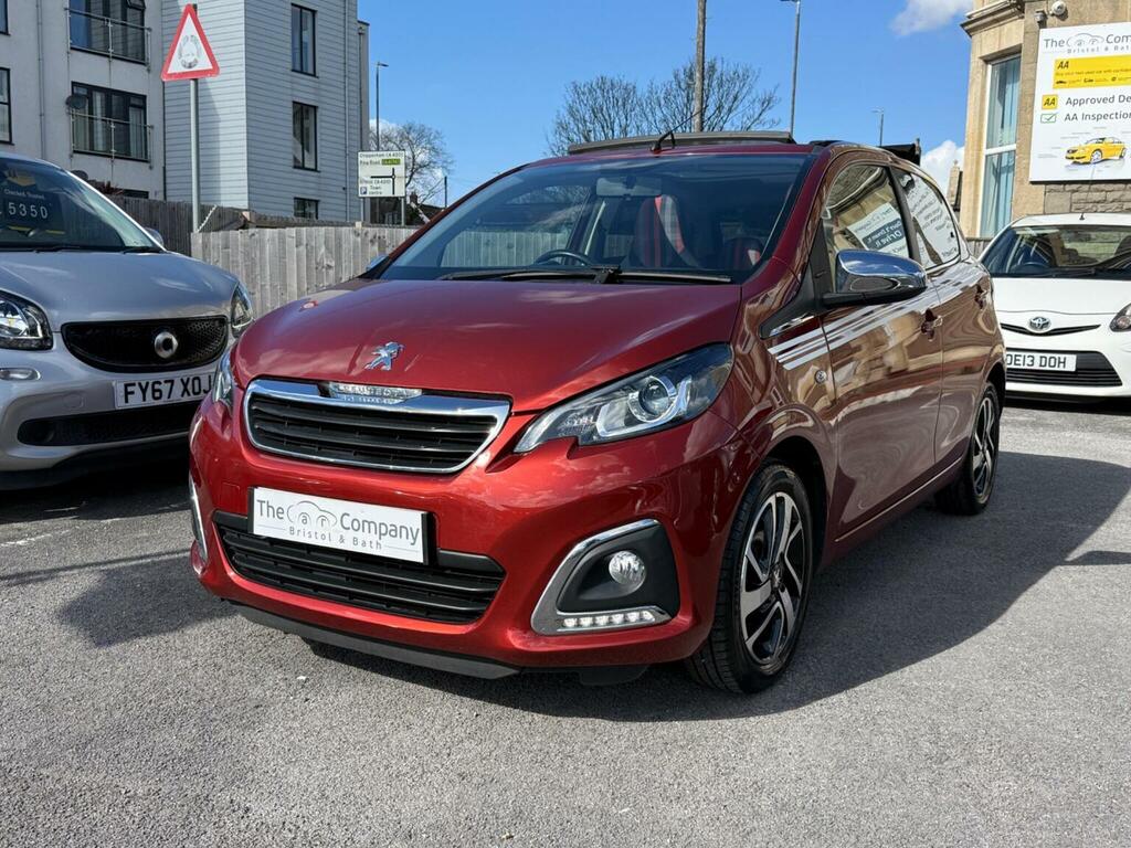Peugeot 108 Hatchback 1.0 Collection Top Euro 6 Ss 20 ST69NSJ Red #4