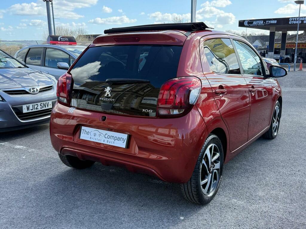 Peugeot 108 Hatchback 1.0 Collection Top Euro 6 Ss 20 ST69NSJ Red #3