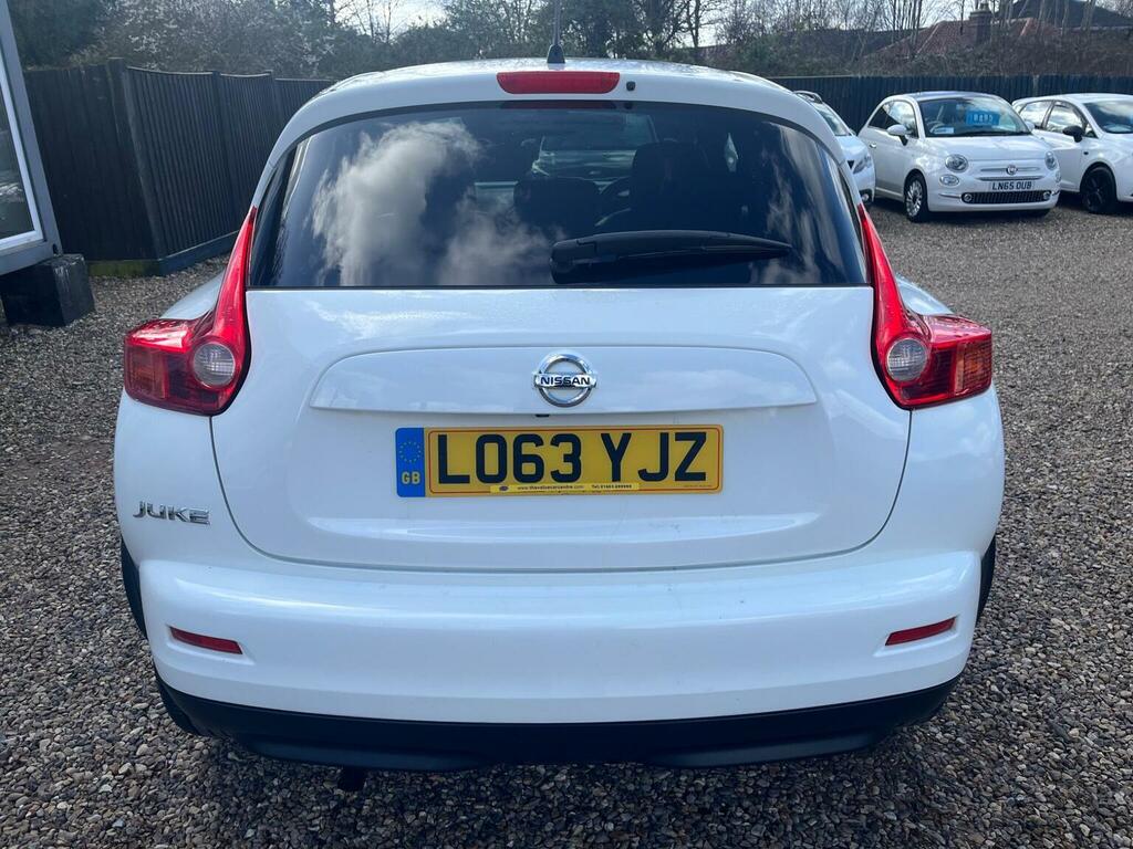 Nissan Juke Suv 1.6 Tekna Euro 5 Ss 201463 LO63YJZ White #5