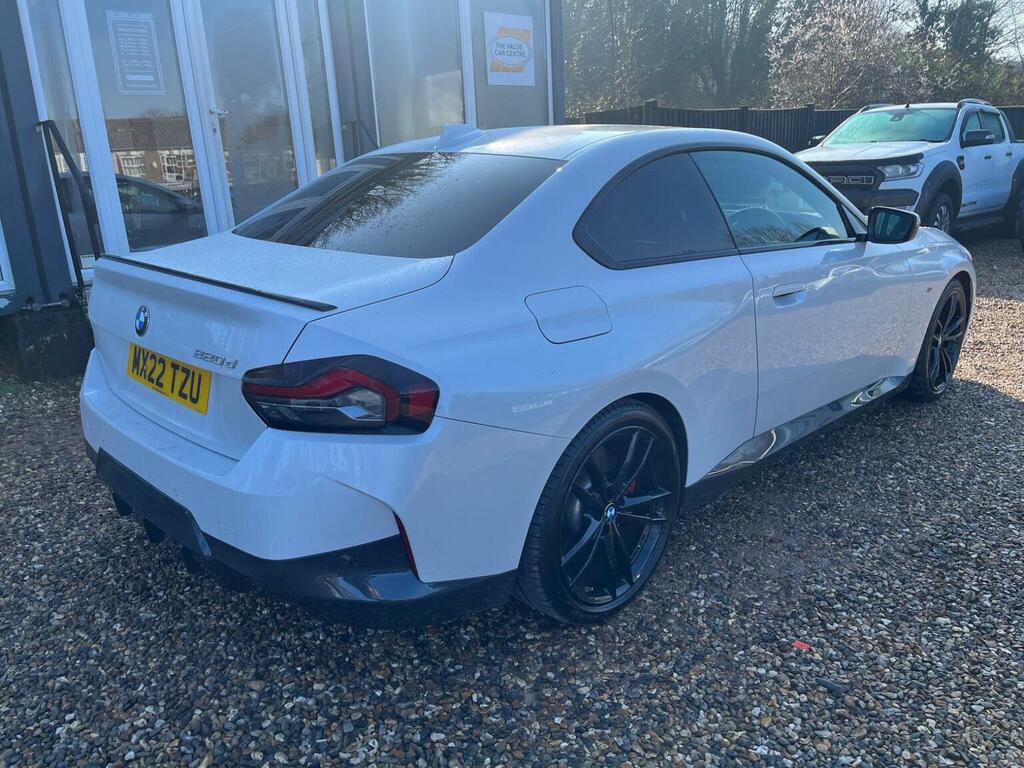 BMW 2 Series Gran Coupe Coupe 2.0 220D Mht M Sport Euro 6 Ss White #4