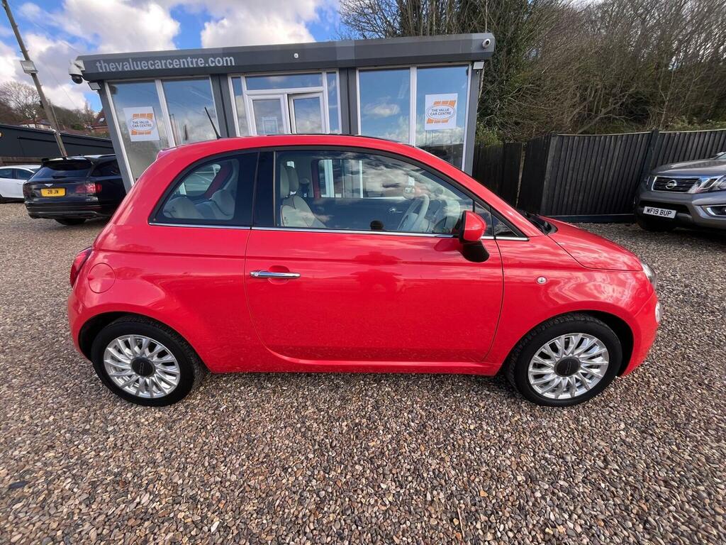 Fiat 500 Hatchback 1.2 Lounge Euro 6 Ss 201666 HV66VMW Pink #3