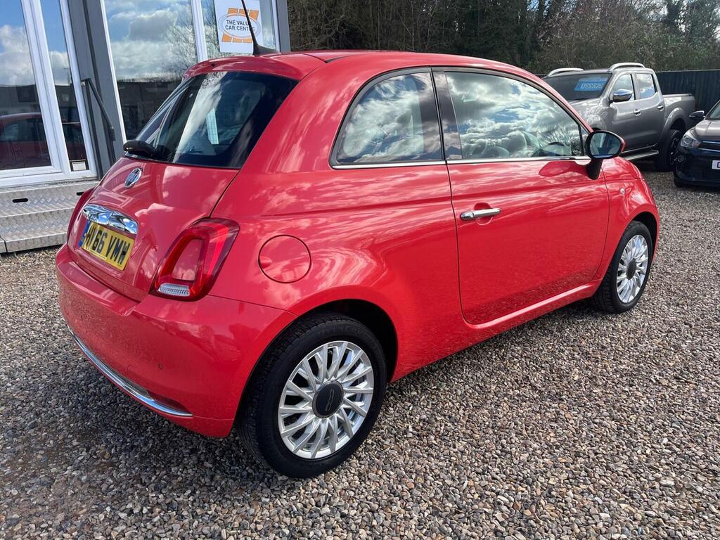 Fiat 500 Hatchback 1.2 Lounge Euro 6 Ss 201666 HV66VMW Pink #4