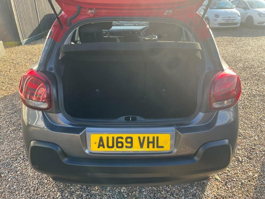 Citroen C3 Hatchback 1.2 Puretech Feel Euro 6 Ss 2019 AU69VHL Grey #6