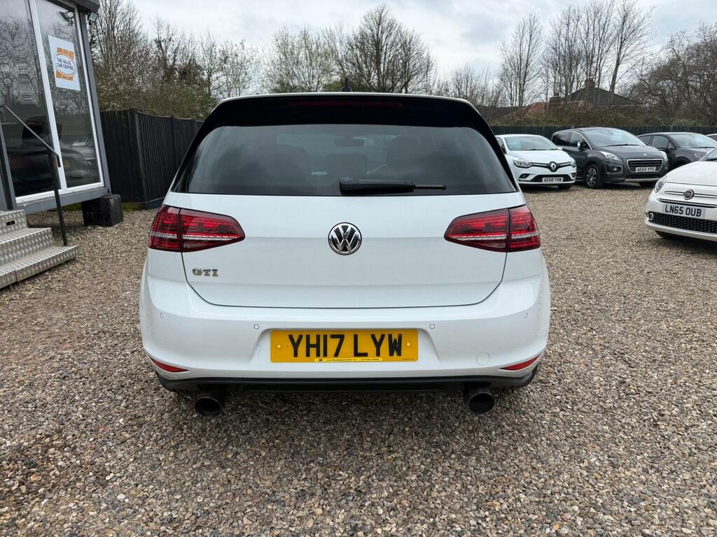 Volkswagen Golf Hatchback 2.0 Tsi Bluemotion Tech Gti Dsg Euro 6 YH17LYW White #4