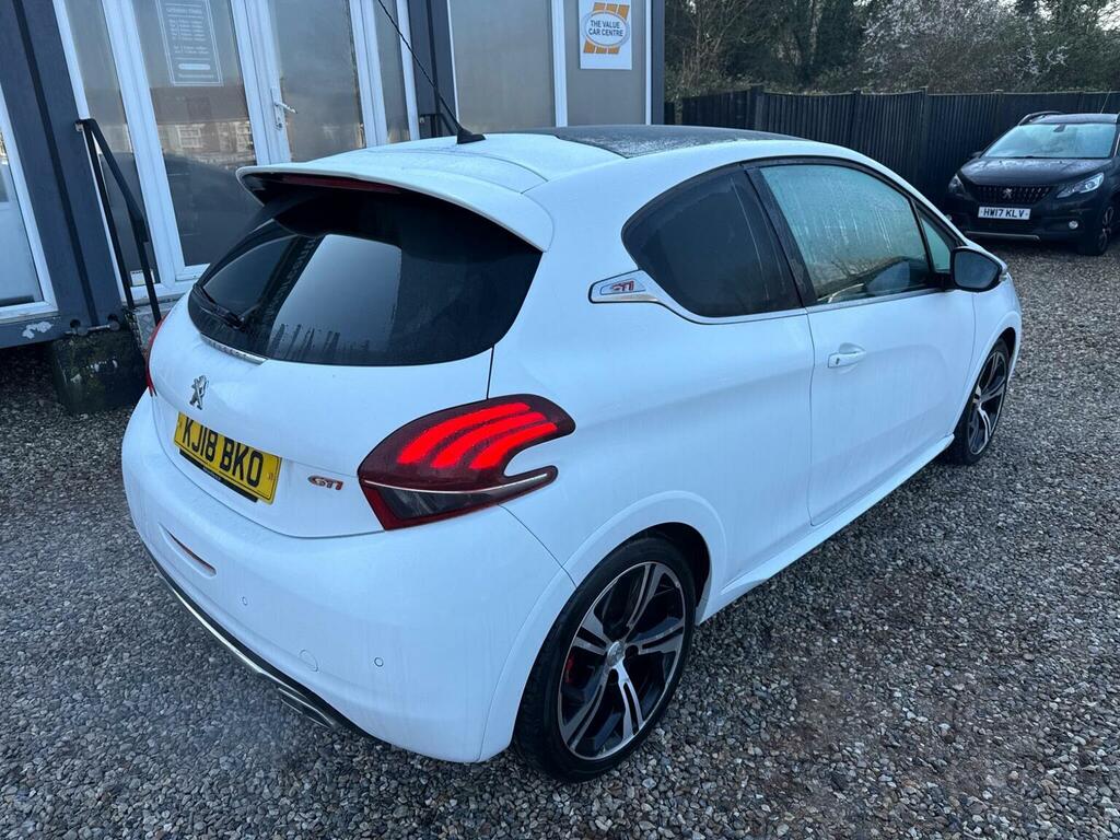 Peugeot 208 Hatchback 1.6 Thp Gti Prestige Euro 6 Ss 2 White #4