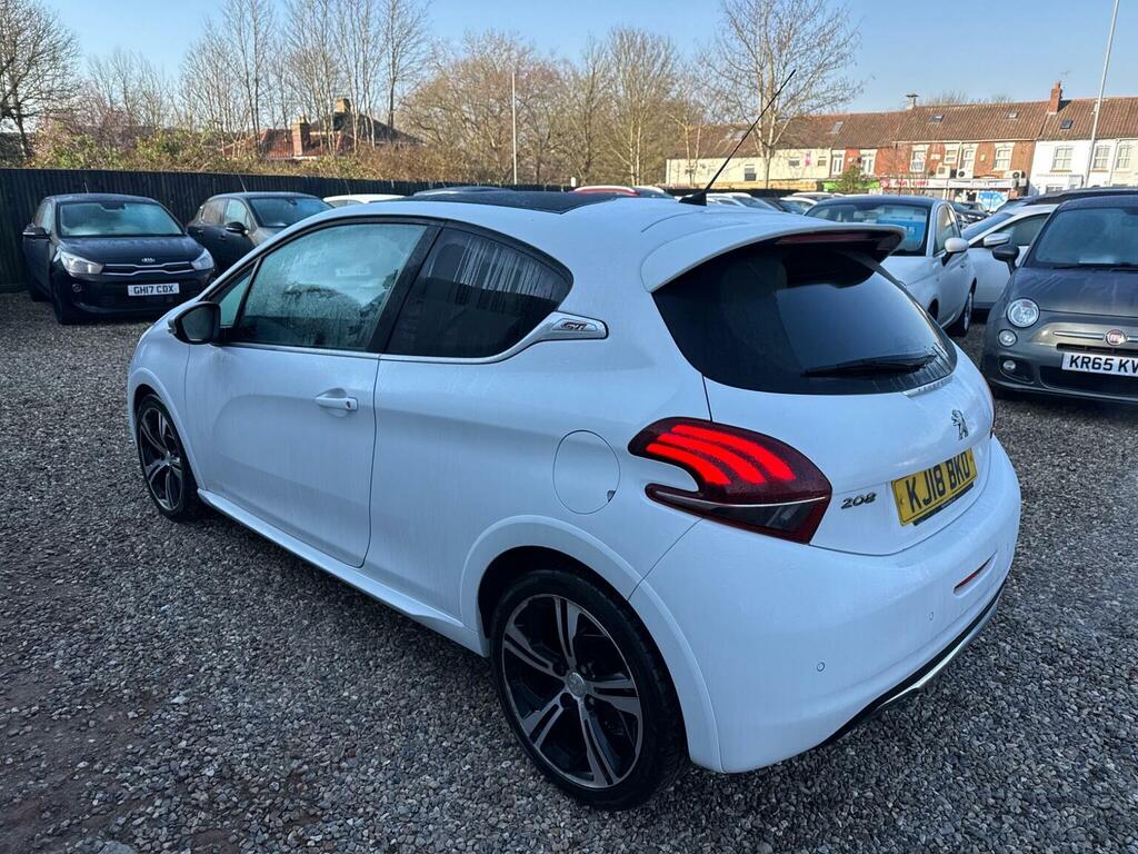 Peugeot 208 Hatchback 1.6 Thp Gti Prestige Euro 6 Ss 2 White #6