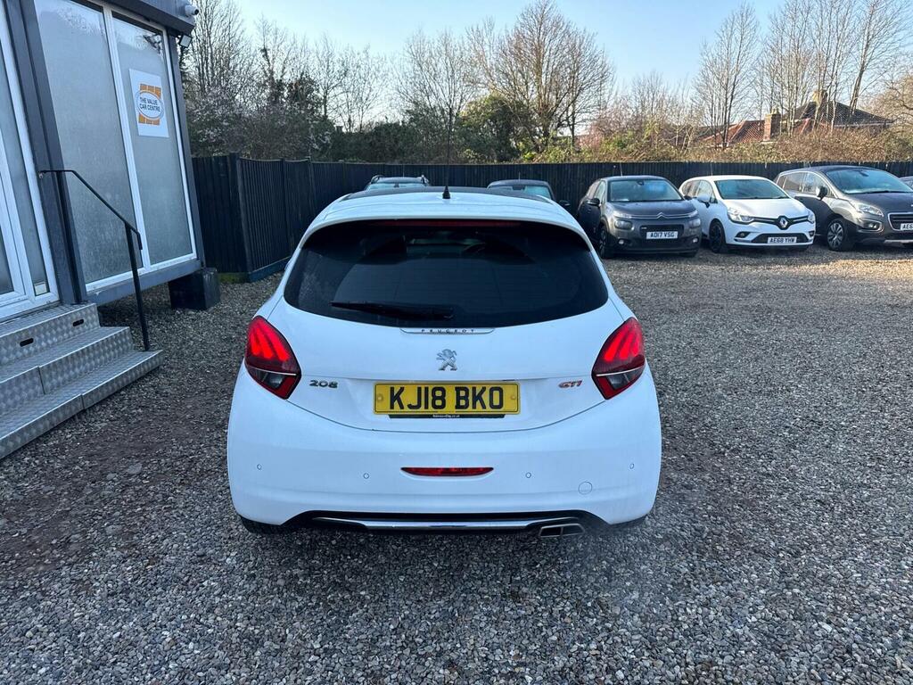 Peugeot 208 Hatchback 1.6 Thp Gti Prestige Euro 6 Ss 2 White #5