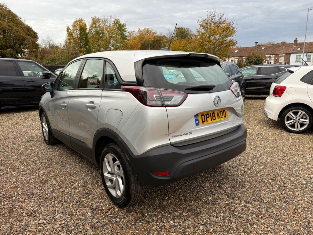 Vauxhall Crossland X Suv 1.2 Se Euro 6 201818 DP18KOD Silver #5