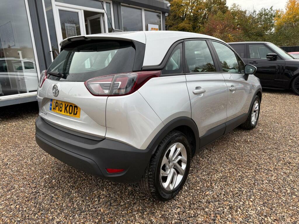 Vauxhall Crossland X Suv 1.2 Se Euro 6 201818 DP18KOD Silver #3