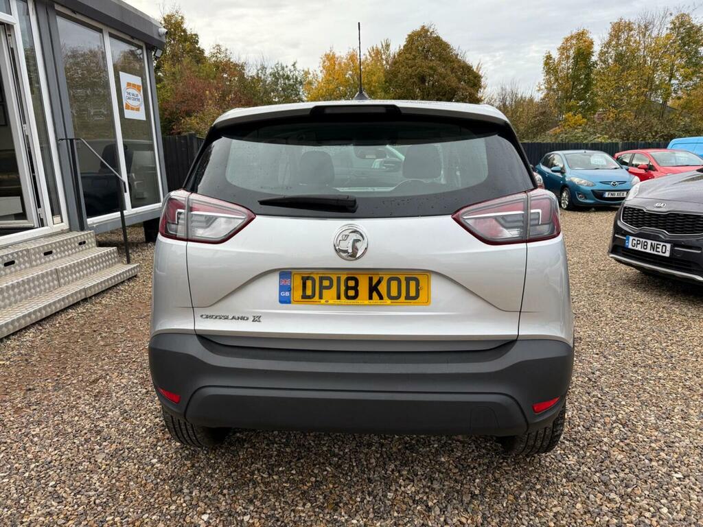 Vauxhall Crossland X Suv 1.2 Se Euro 6 201818 DP18KOD Silver #4