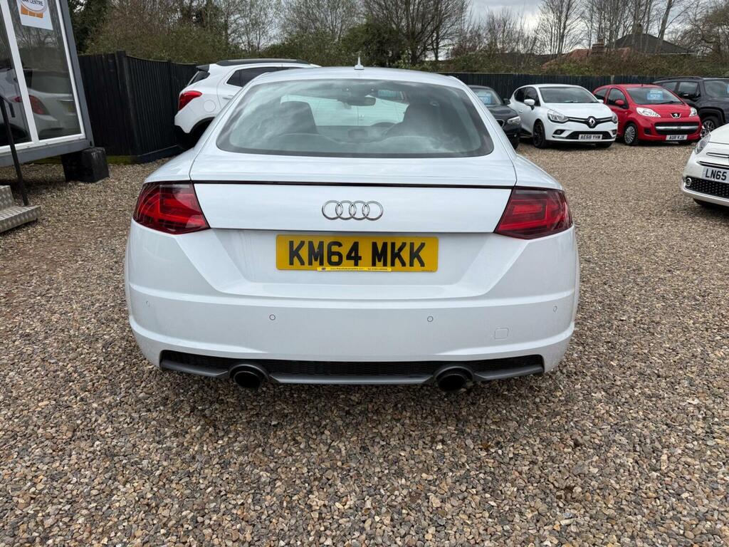 Audi TT Coupe 2.0 Tfsi S Line S Tronic Quattro Euro 6 Ss KM64MKK White #4