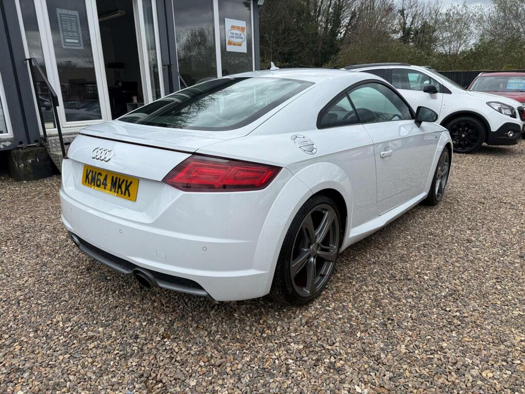 Audi TT Coupe 2.0 Tfsi S Line S Tronic Quattro Euro 6 Ss KM64MKK White #3