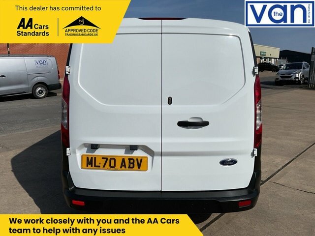 Ford Transit Connect 1.5 210 Ecoblue Leader Panel Van ML70ABV White #4