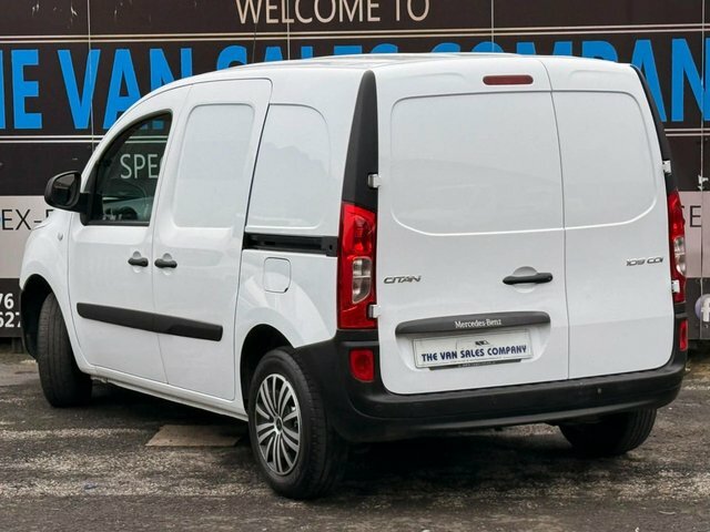 Mercedes-Benz CITAN Citan 109 Cdi Blueefficiency White #4