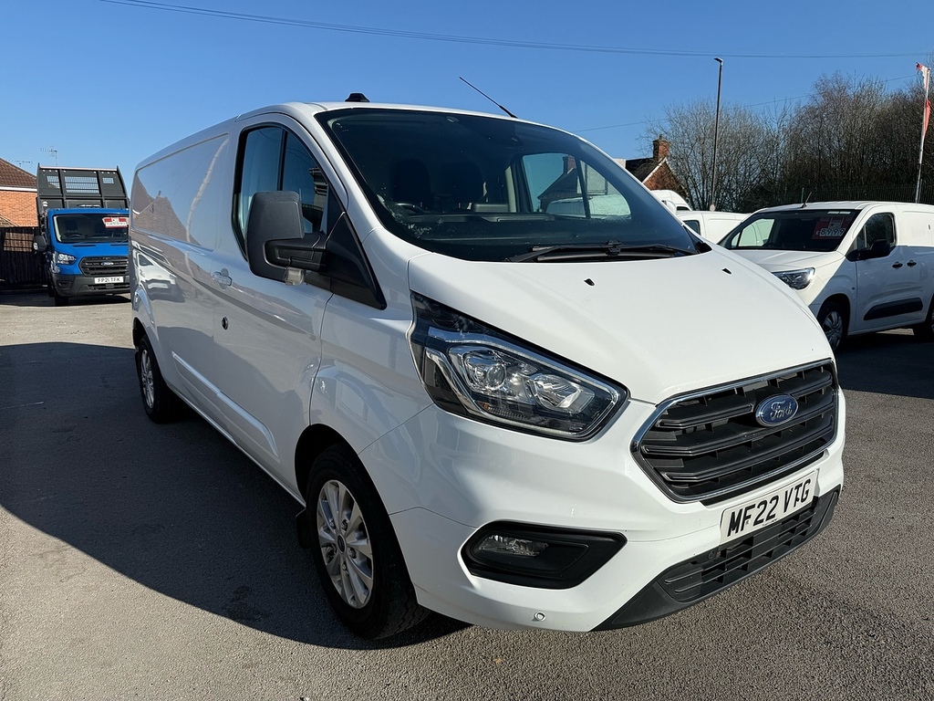 Ford Transit Custom 2.0 300 Ecoblue Limited Lwb Air Con Man MF22VTG White #3