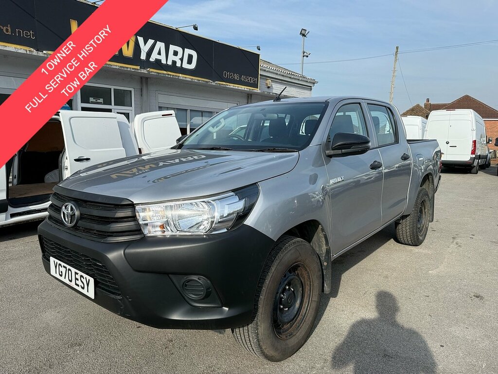 Toyota HILUX 2.4 D-4d Active Pickup 4Wd Double Cab Tow Bar Silver