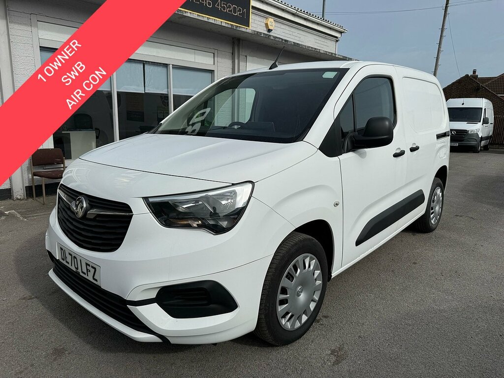 Vauxhall Combo 1.6 Turbo D 2300 Sportive Swb Air Con Van Dies White