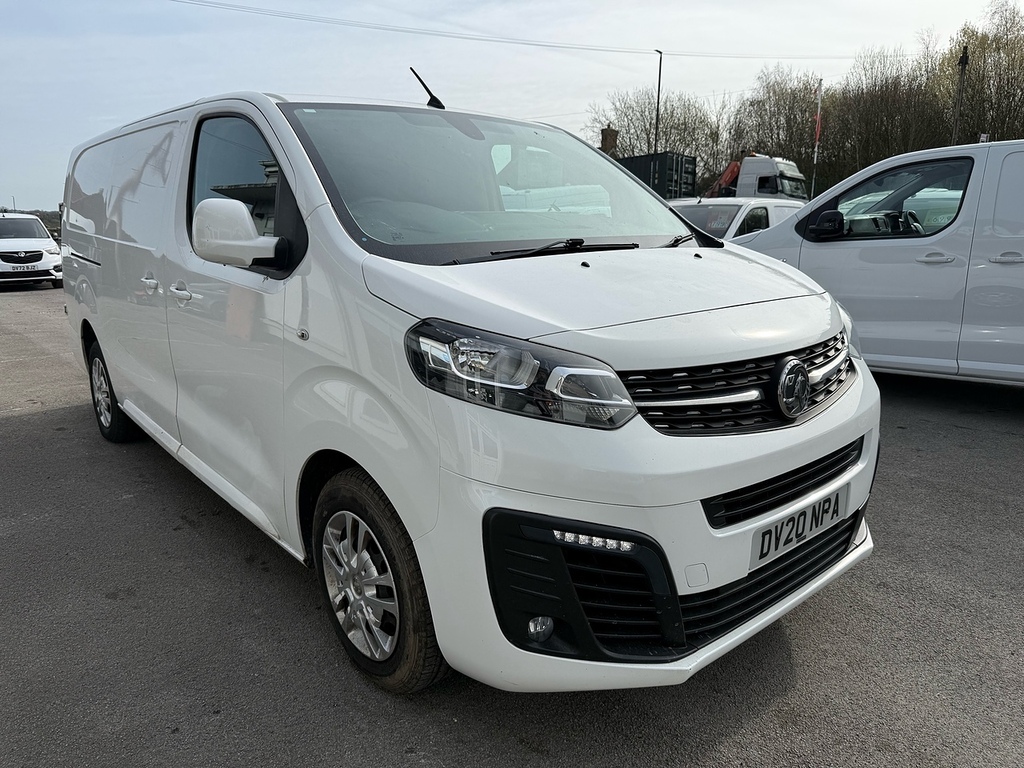 Vauxhall Vivaro 1.5 Turbo D 2900 Sportive Lwb Air Con Van Dies DV20NPA White #3