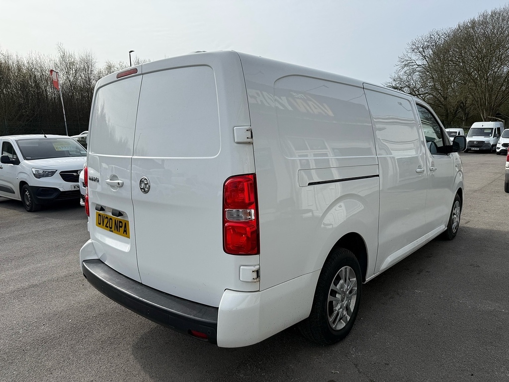 Vauxhall Vivaro 1.5 Turbo D 2900 Sportive Lwb Air Con Van Dies DV20NPA White #5
