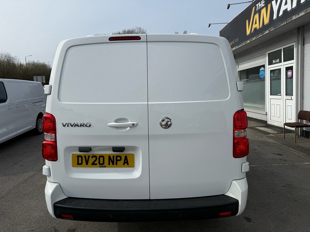 Vauxhall Vivaro 1.5 Turbo D 2900 Sportive Lwb Air Con Van Dies DV20NPA White #6