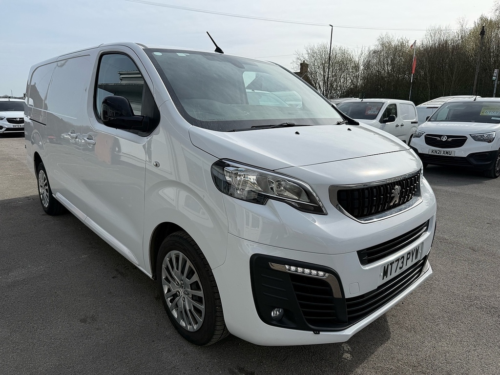 Peugeot Expert 1.5 Bluehdi 1000 Asphalt Premium Lwb Air Con Rev MT73PYW White #3