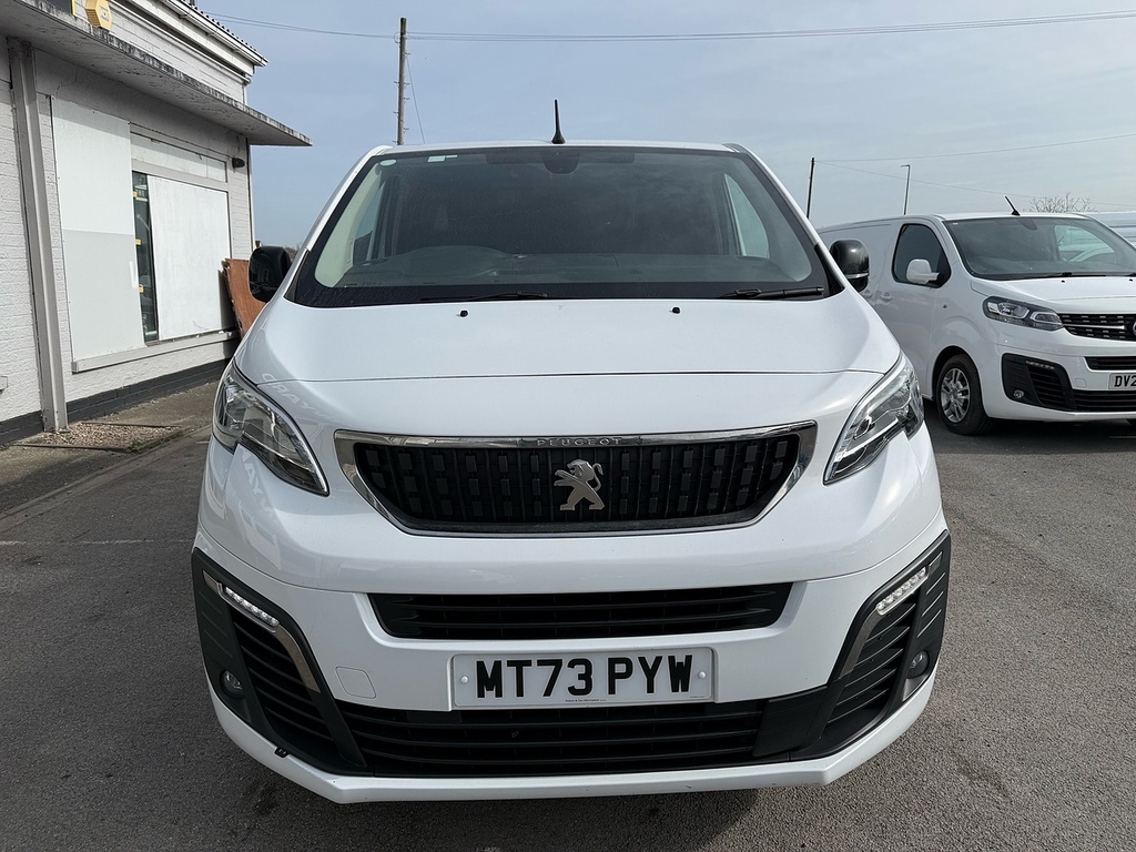 Peugeot Expert 1.5 Bluehdi 1000 Asphalt Premium Lwb Air Con Rev MT73PYW White #2