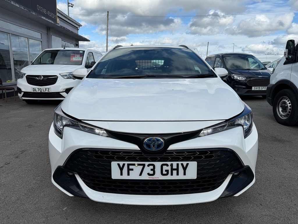 Toyota Corolla Vvt-h YF73GHY White #2
