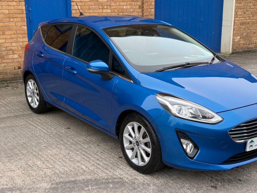 Ford Fiesta Hatchback 1.0T Ecoboost Titanium Euro 6 Ss SB69GMX Blue #5