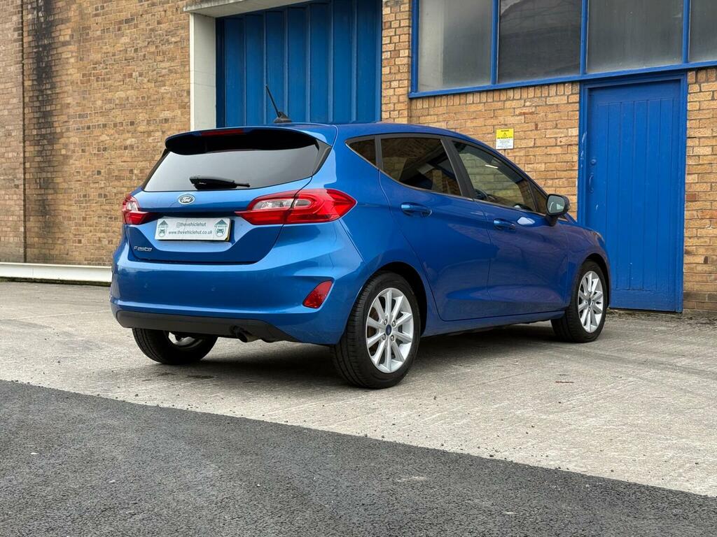 Ford Fiesta Hatchback 1.0T Ecoboost Titanium Euro 6 Ss SB69GMX Blue #4